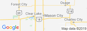 Mason City map